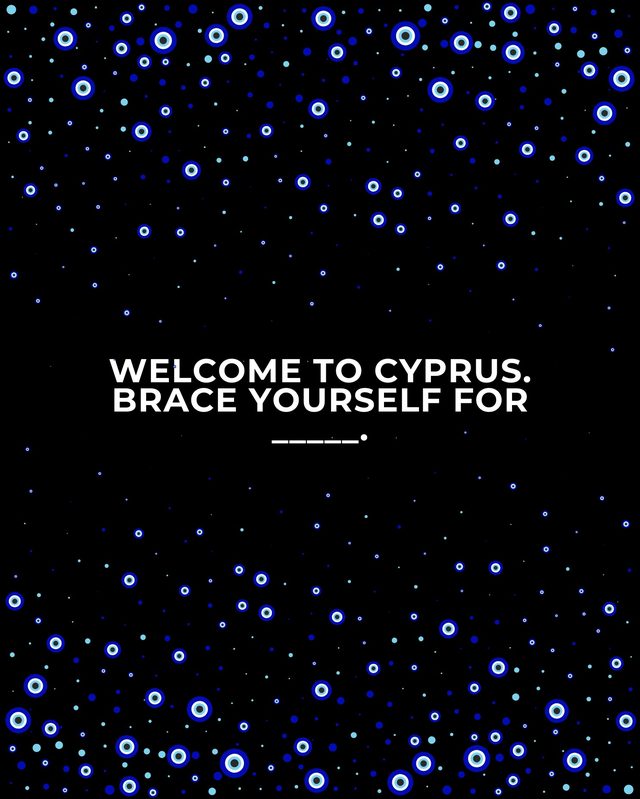 Black question card: Welcome to Cyprus. Brace yourself for ____.